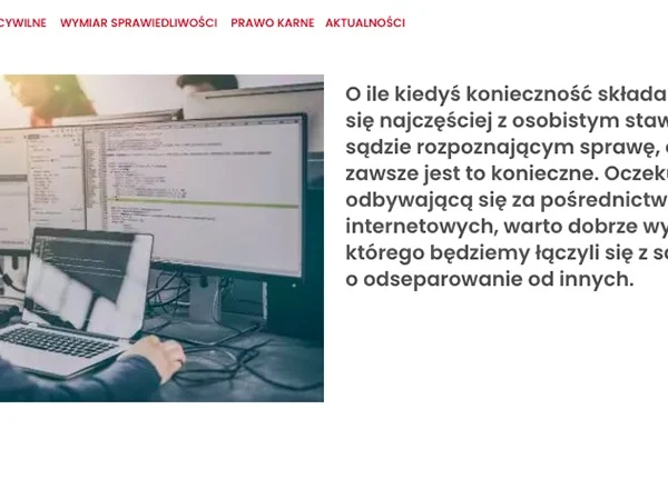 Zeznania zdalne – trzeba przygotować się do&nbsp;nowoczesnej rozprawy