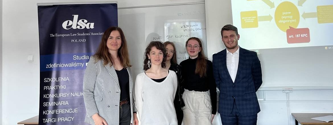 Warsztat dla studentów Instytutu Nauk Prawnych Uniwersytetu Rzeszowskiego